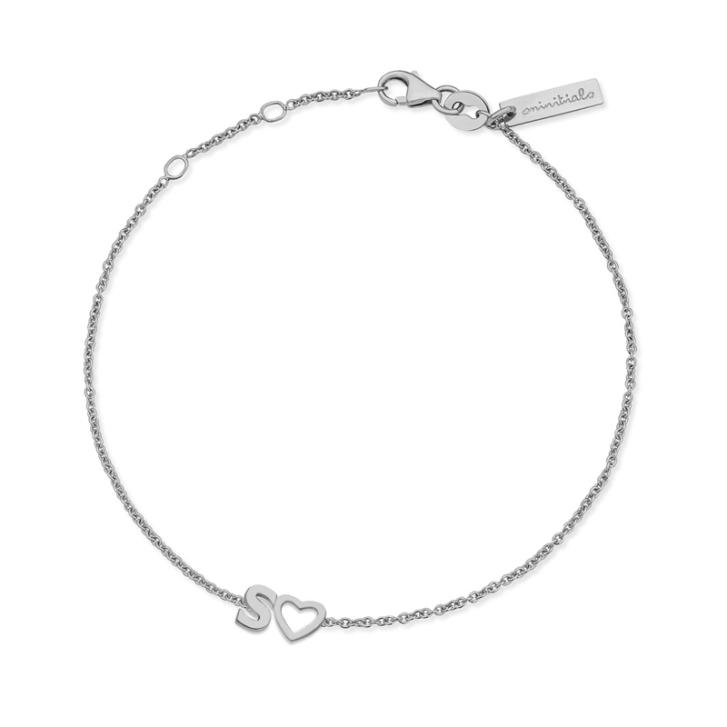 Signature Armband 2 Initialen/ Symbole/ Ziffern 750 Weißgold