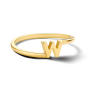 Entangle Ring 1 Initial/Symbol 750 Gelbgold 42