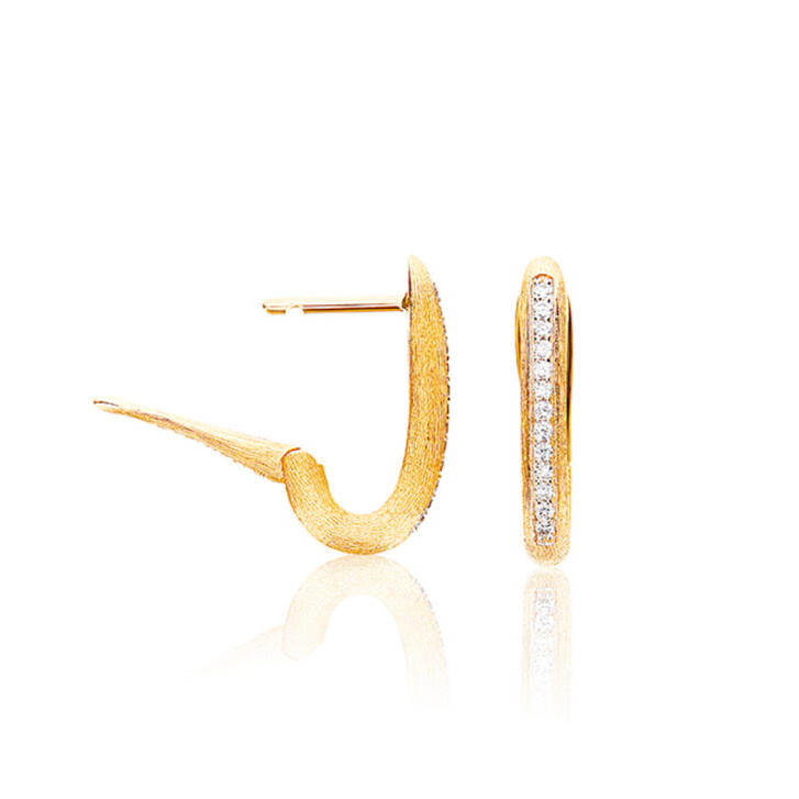 Libera Ohrringe S 750 Gelbgold mit Brillanten
