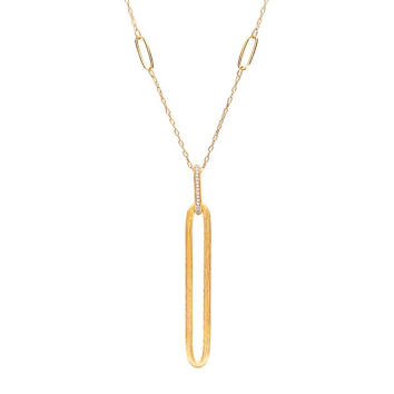 Libera Halskette 750 Gelbgold mit Brillanten