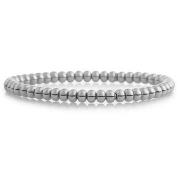 Reflex Armband 5 mm oval 750 Weißgold