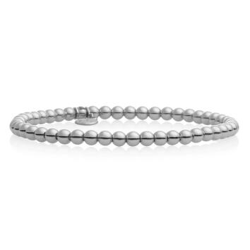 Reflex Armband 4 mm 750 Weißgold