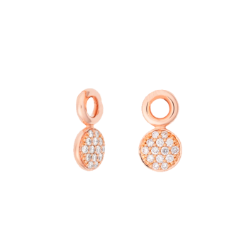 Bron Ohrring Einhänger Stardust 750 Roségold...