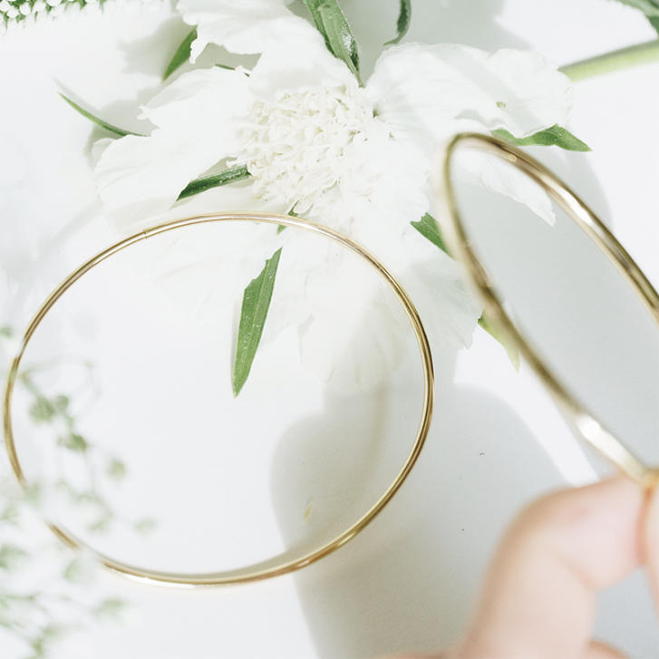 Armreif federnd 1,7 mm 750 Gelbgold