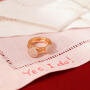 Bron Stardust Ring 750 Roségold mit Brillanten