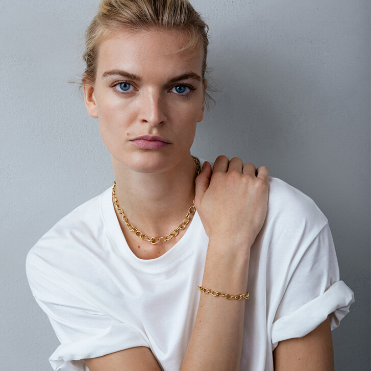 Offspring Armband 750 Gelbgold