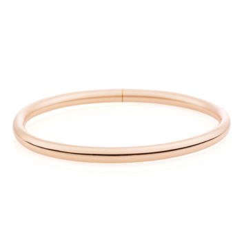 Armreif federnd 4 mm 750 Roségold