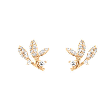 Winter Frost Ohrstecker 750 Gelbgold mit Brillanten