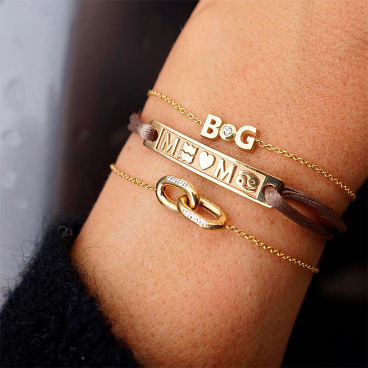 Unchained Armband 750 Gelbgold