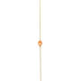 Amuleti Choker Petra 750 Gelbgold mit orangem Aventurin