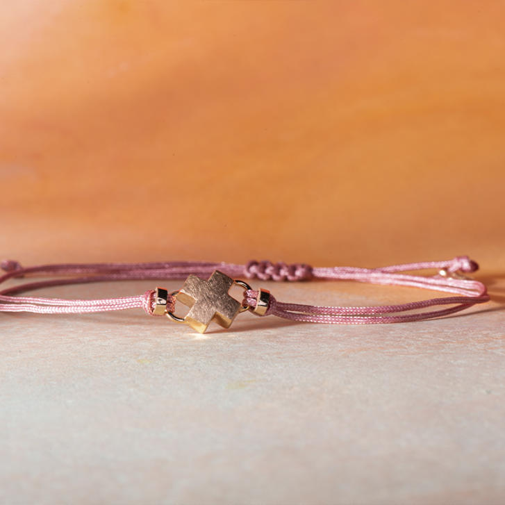 Bron Joy Armband 750 Roségold eismatt
