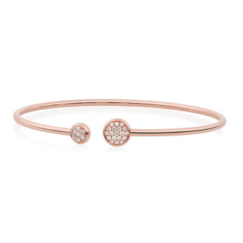 Bron Stardust Armreif 750 Roségold mit Brillanten