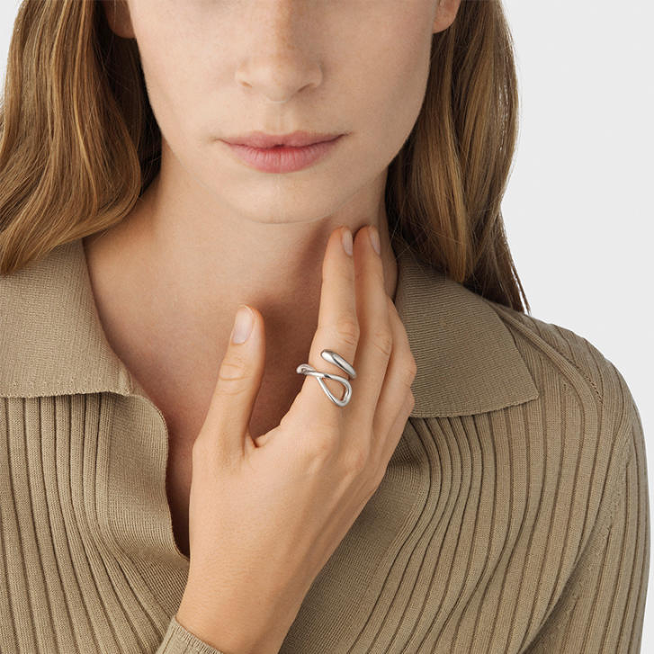 Mercy Swirl Ring 925 Silber