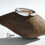 Georg Jensen Mercy Swirl Ring 634E, 925 Silber 56
