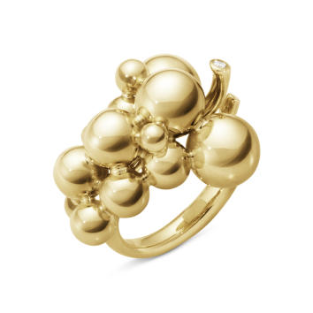 Moonlight Grapes Ring 750 Gelbgold mit Brillant