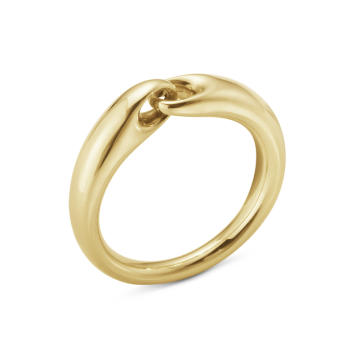 Reflect Link Ring 750 Gelbgold