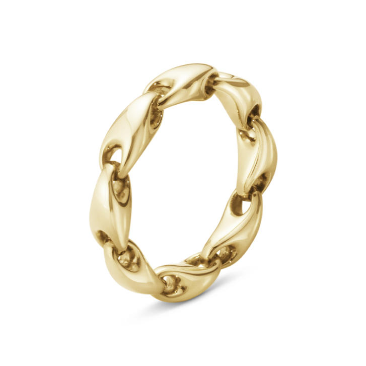 Reflect Chain Ring 750 Gelbgold 50