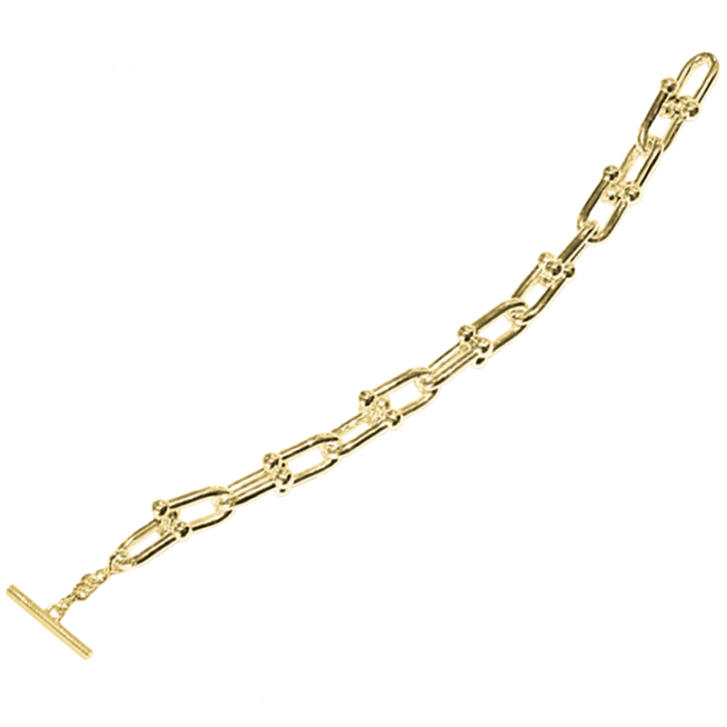 Shackle Armband 20 cm 585 Gelbgold