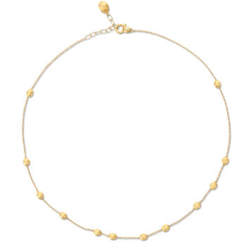 Dancing Elite Halskette 750 Gelbgold