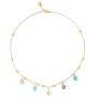 Dancing Elite Halskette 750 Gelbgold