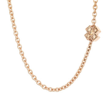 Bron Collier Joy 750 Roségold einseitig mit...