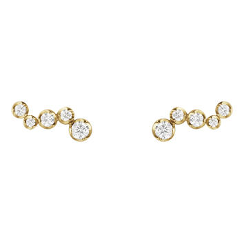 Signature Diamonds Ohrstecker 750 Gelbgold mit Brillanten
