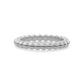 Bron Stax Kugel 2,8 mm Ring 750 Weißgold