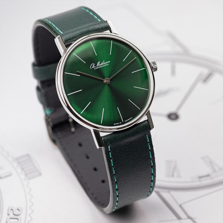 Ole Mathiesen Herren Armbanduhr Ø 33 mm