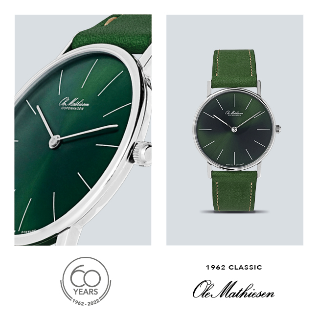 Ole Mathiesen Herren Armbanduhr Ø 33 mm
