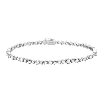 Signature Diamonds Tennisarmband 750 Weißgold mit...