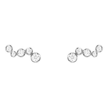 Signature Diamonds Ohrstecker 750 Weißgold mit...