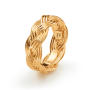 Braided Ring Small 750 Gelbgold