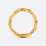 Braided Ring Small 750 Gelbgold