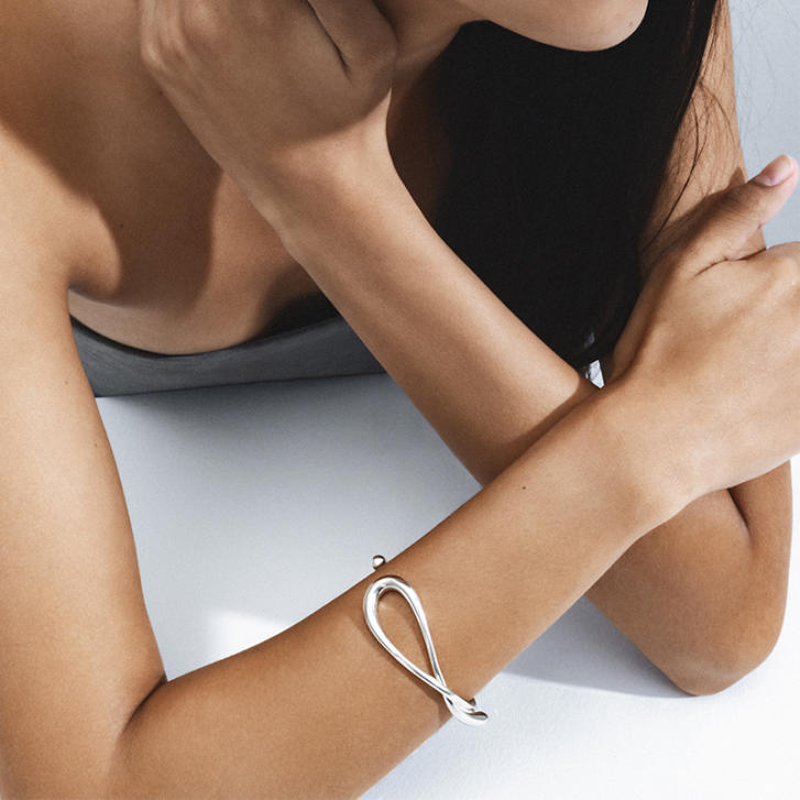 Mercy Twist Armreif 925 Silber