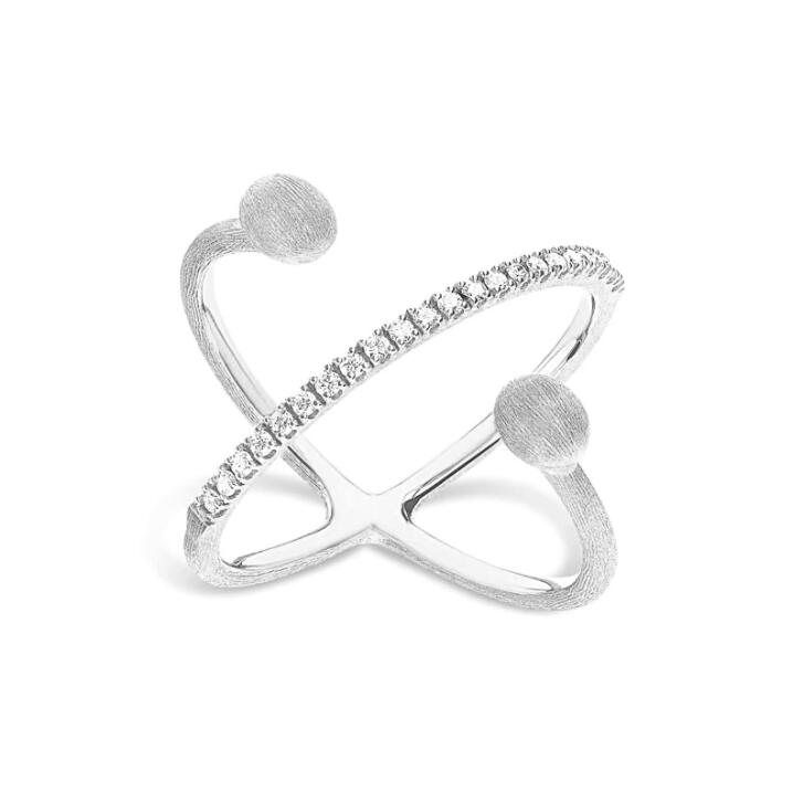 Dancing Élite Ring 750 Weißgold mit Brillanten