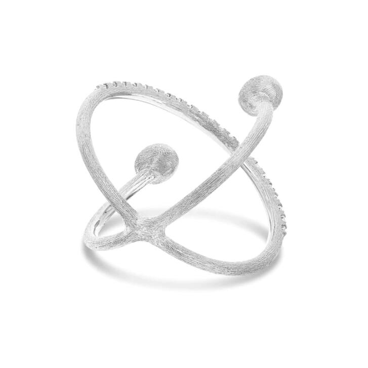 Dancing Élite Ring 750 Weißgold mit Brillanten