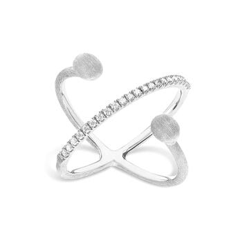 Dancing Élite Ring 750 Weißgold mit Brillanten