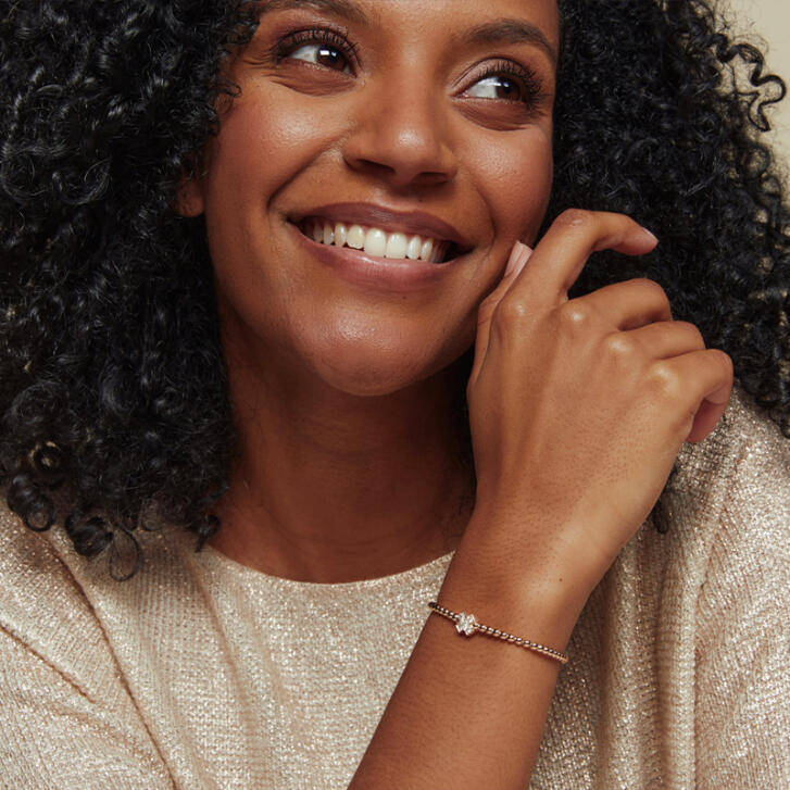 Reflex Armband X-Kiss Roségold mit Brillanten