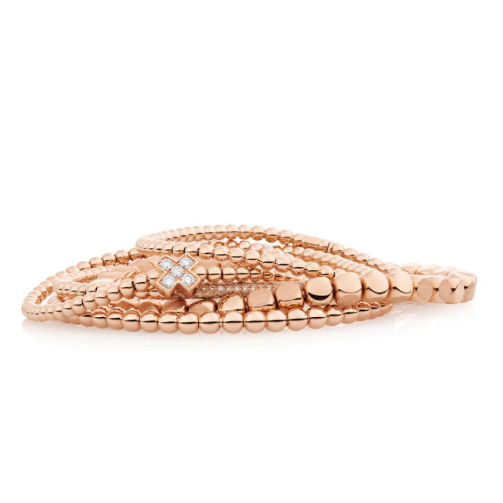 Reflex Armband X-Kiss Roségold mit Brillanten