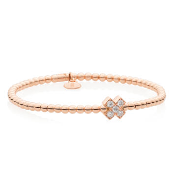 Reflex Armband X-Kiss Roségold mit Brillanten