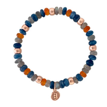 Reflex Armband Mix 750 Roségold mit Kyanit,...