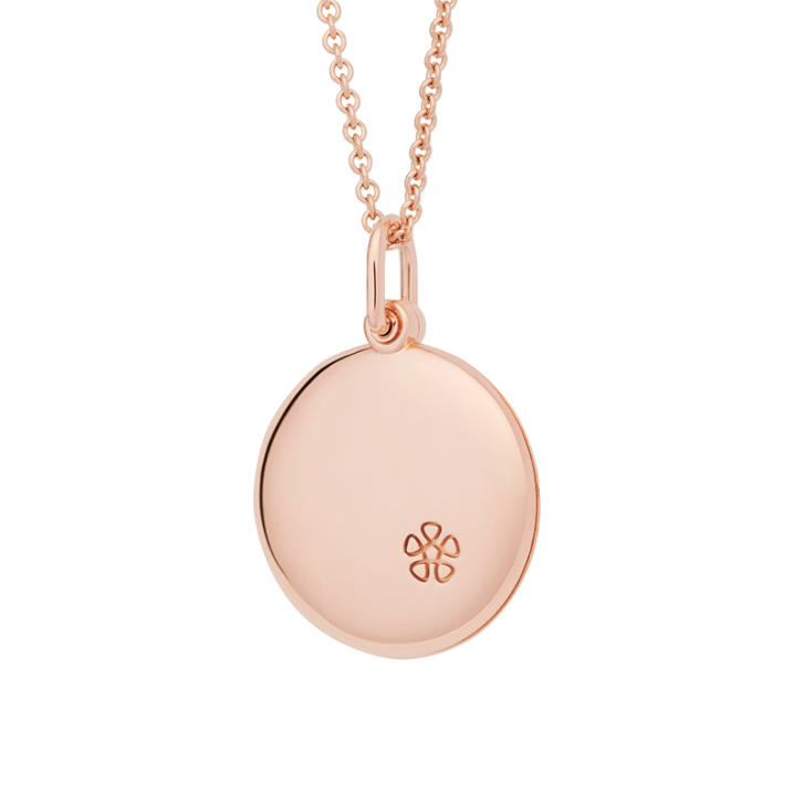 Bron Sushi Medaillon 750 Roségold mit Hessonit