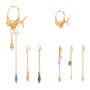 Young Fish Ohrringe 750 Gelbgold, klein