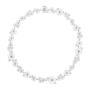 Daisy Collier layered 925 Silber rhodiniert, weiß