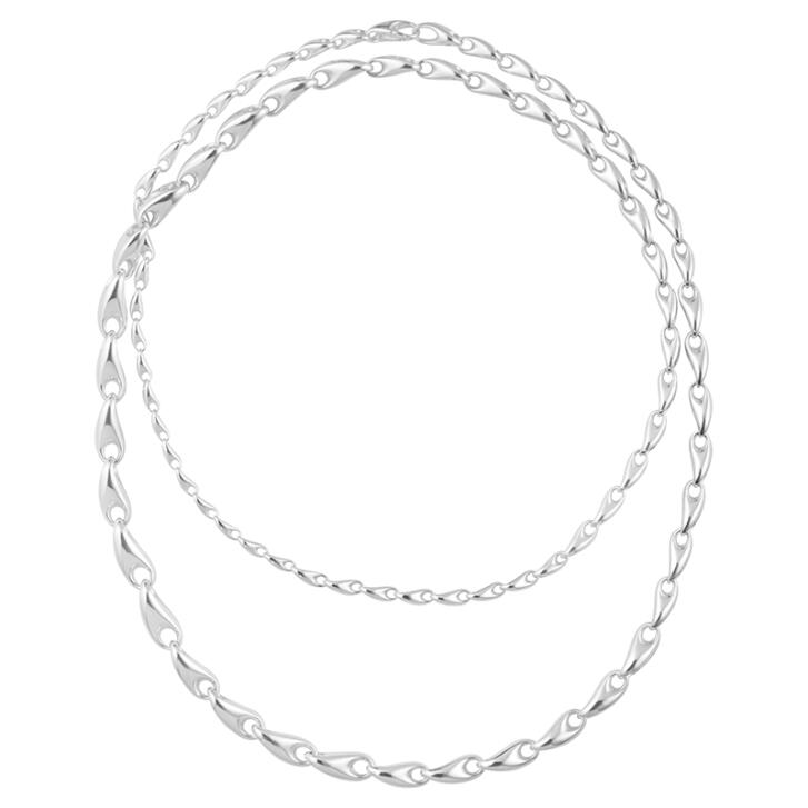 Reflect Collier im Verlauf 925 Silber, lang