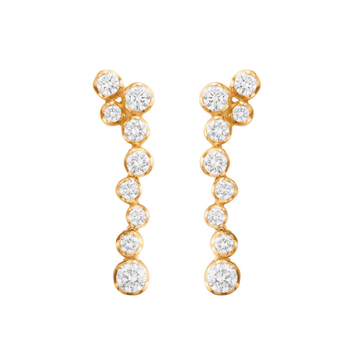 Signature Diamonds Ohrring 750 Gelbgold mit Brillanten