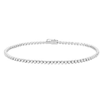 Signature Diamonds Tennisarmband 750 Weißgold mit...