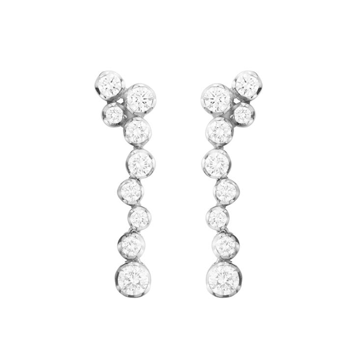 Signature Diamonds Ohrring 750 Weißgold mit Brillanten, single