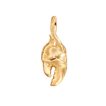 Young Fish Claw Anhänger 750 Gelbgold, medium