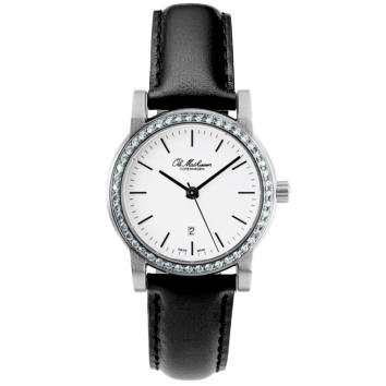 OMS Damen Armbanduhr Ø 30 mm mit Brillanten
